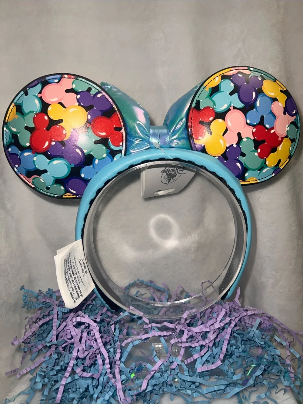 NWT! 2024 Disney Parks Mickey Mouse Balloon Bow Minnie Ears Headband